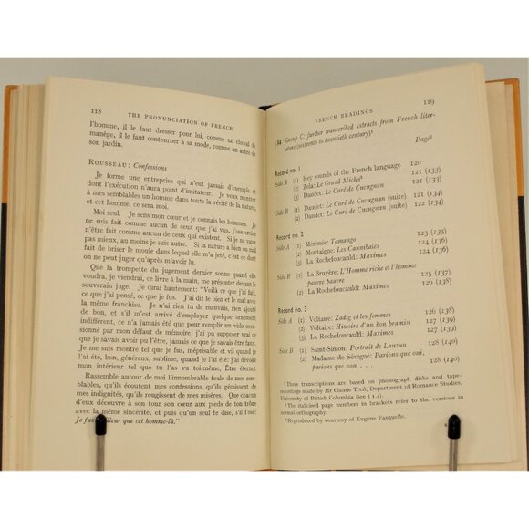 A Student's Manual of French Pronunciation, Macmillan 1960 First Ed. Textbook - Picture 9 of 9